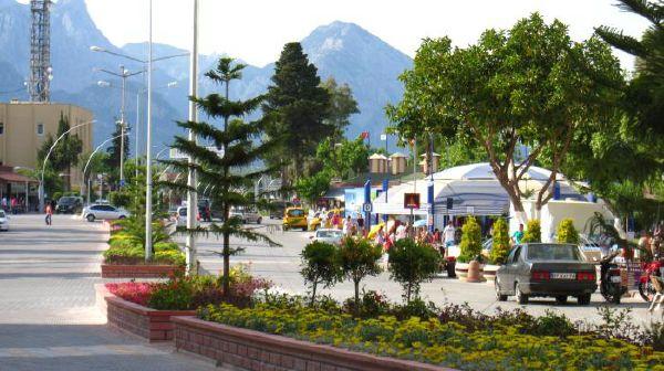 The small town of Kemer