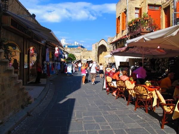 Landmarks of Rhodes.  What to see Old Town