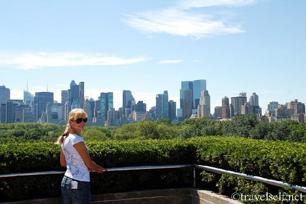 view of Manhattan from the roof of the Metropolitan Museum of Art photo